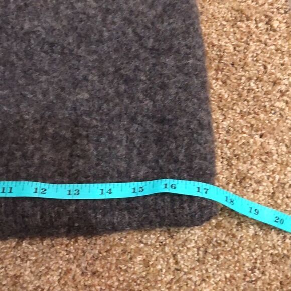 Handmade Wool Tote Bag, 11”x17” - Picture 7 of 9